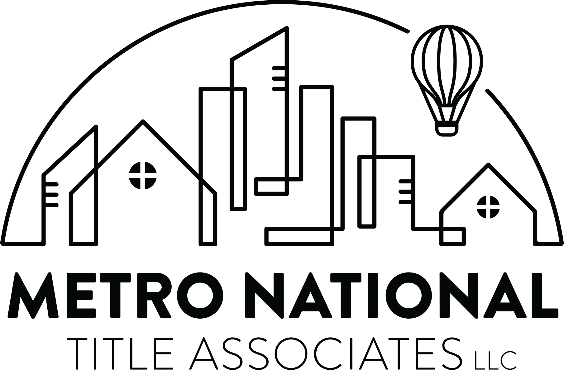 Metro National Title Associates Black